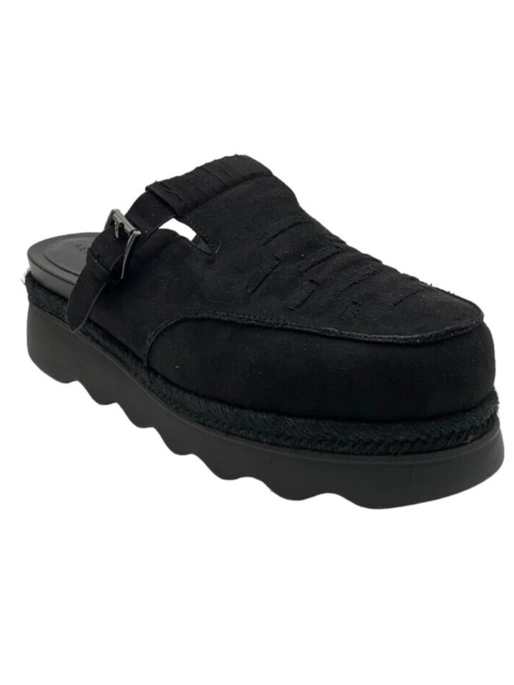 Aerosoles Wyoming black Chunky platform mules Size 9.5